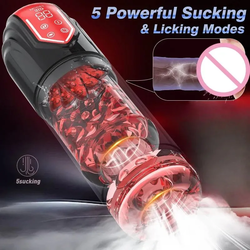 Automatic Male Rotate Mastubator Sucking Blowjob Machine Masturbation Cup Sex Toys Adult Goods for Men Masturbate Supplies — image 5