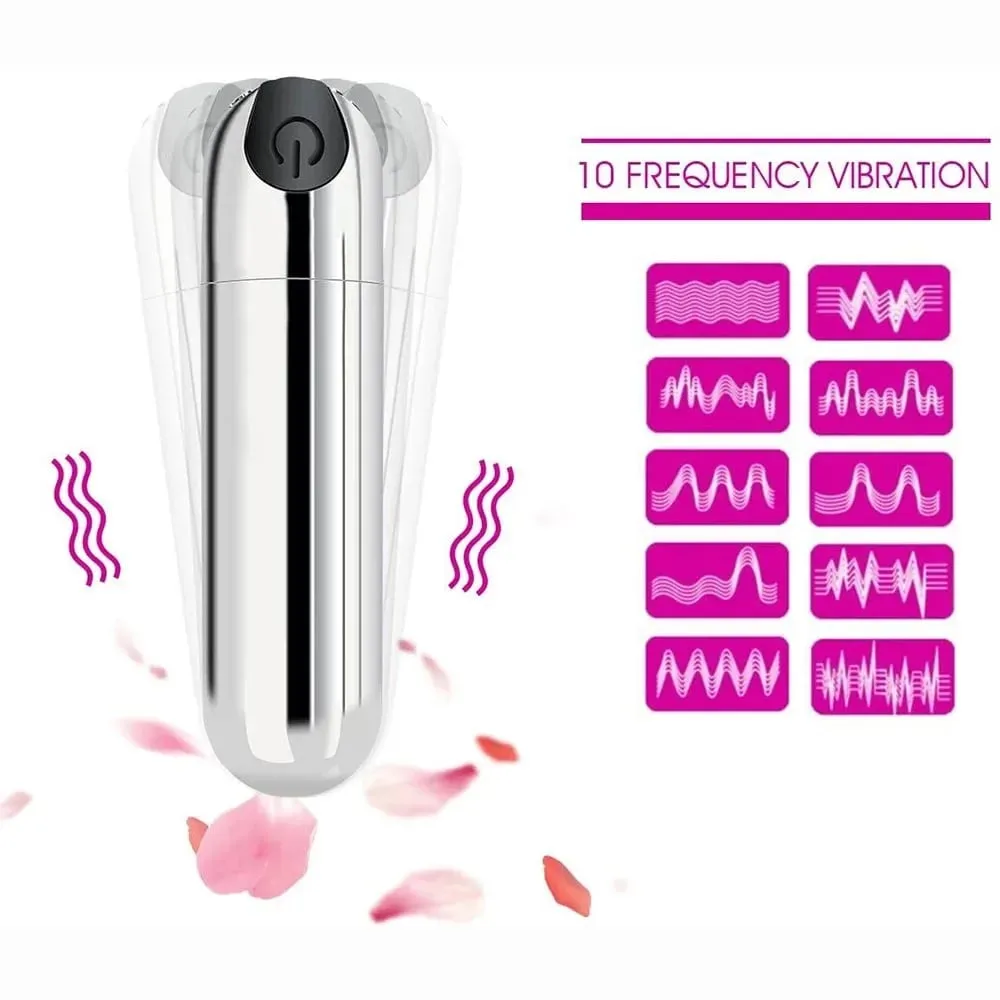 Wandนวดกระโดดไข่Bullet Vibrator G-SpotหัวนมClitoris Stimulatorเพศผู้ใหญ่ของเล่นสำหรับผู้หญิงDildo Masturbator Sex Shop — image 5