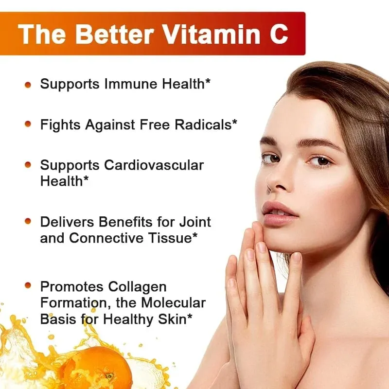 Liposomal Vitamin C 1500mg High Absorption Vitamin C Immune System & Collagen High Potency Fat Soluble Ascorbic Acid Supplement — image 5