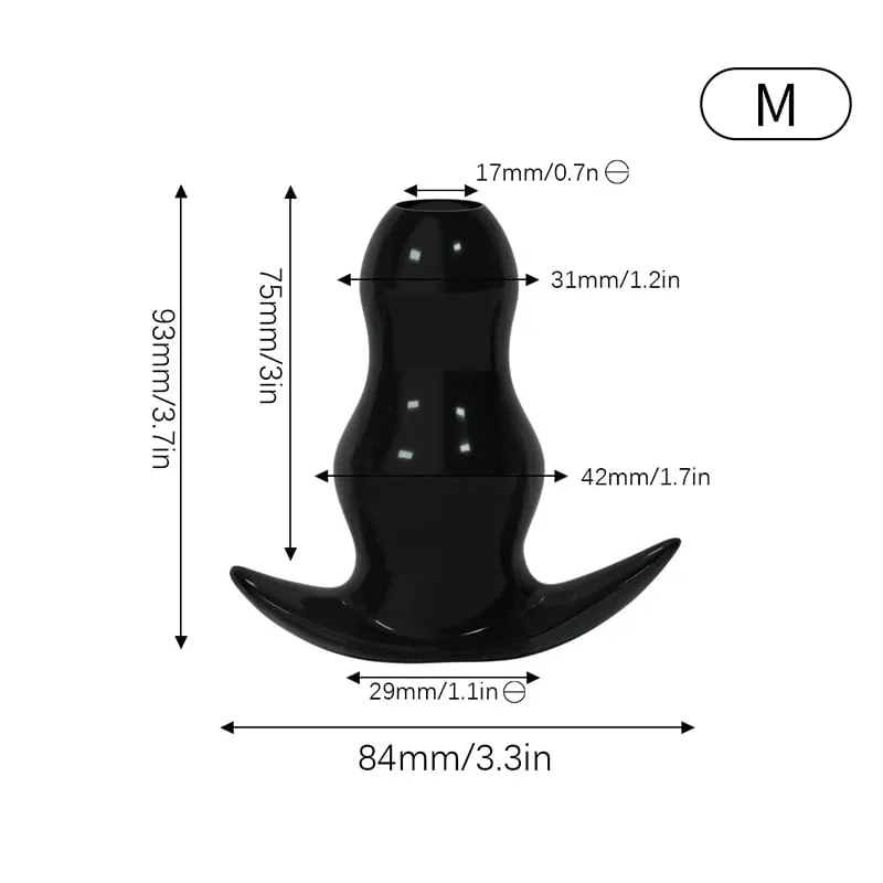 5 velikostí dutý anální kolík/dilatátor/dildo Soft Speculum Sada análních kolíků pro masáž prostaty Intimní/klystýrové sexuální hračky pro ženy Muži Gay — image 12