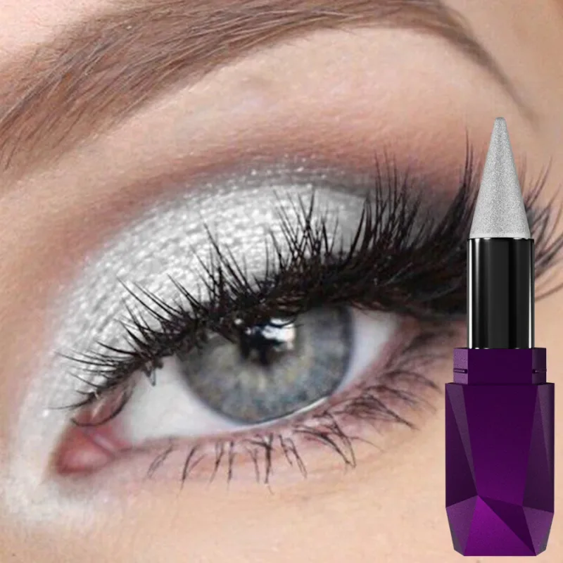 25 Color 1PC Pearl Eyeshadow Stick Waterproof Long Lasting Glitter & Matte Color Eye Shadow Makeup Face Highlight Cosmetics Gift — image 19