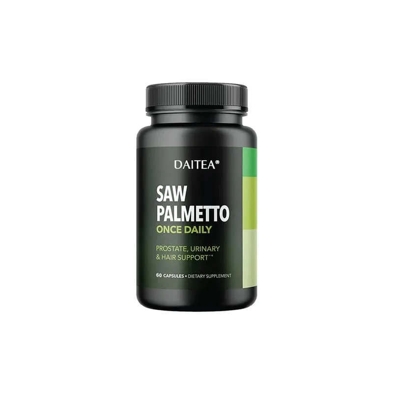 Daitea Saw Palm Capsule Supplément de santé de la Prostate soutient la santé des voies urinaires soutient la santé de la vessie favorise la croissance des cheveux — image 10