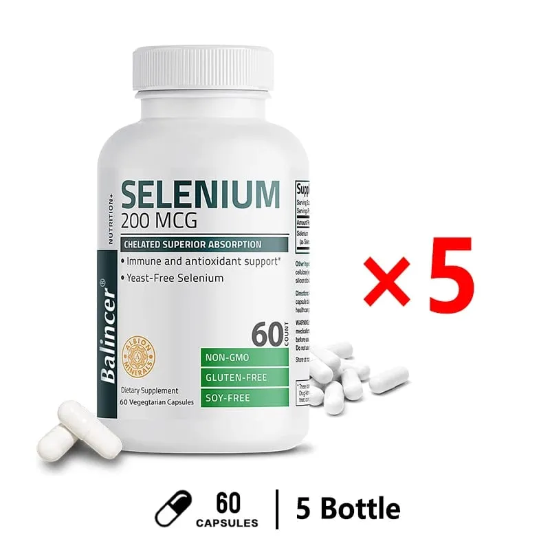 Balincer 200mcg Mineral Antioxidant Supplement with Selenium - Supports Immune Overall Health - Non-GMO Easy to Absorb — image 10