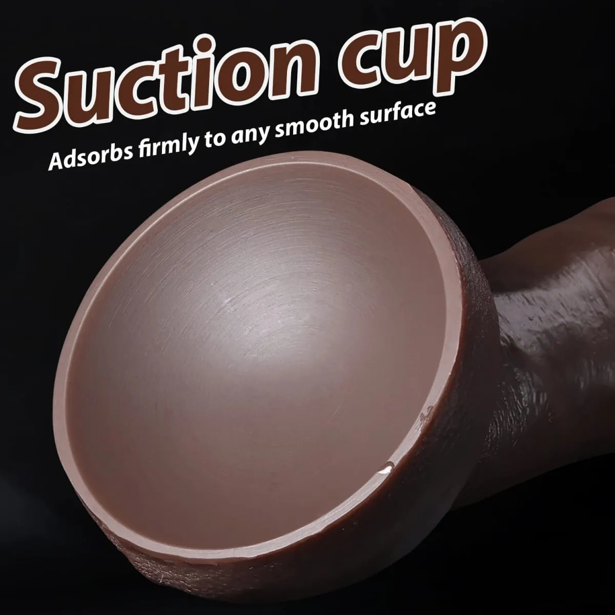 ราคาถูกผิวนุ่มรู้สึกสมจริงหนาDildoเกย์MasturbatorsซิลิโคนDickถ้วยดูดขนาดใหญ่Penis Anal Plugเพศของเล่นสำหรับผู้ชายผู้หญิง — image 4