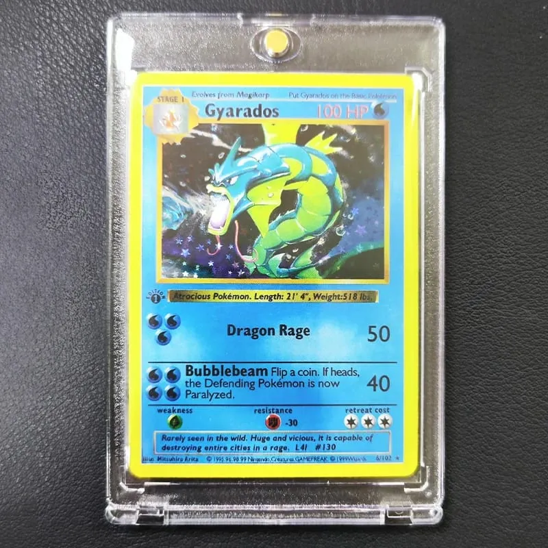 DIY-Sammelkarten mit Kartenstein 1996 1. Auflage Lernkartenspiel Anime Shining Cards Geschenk