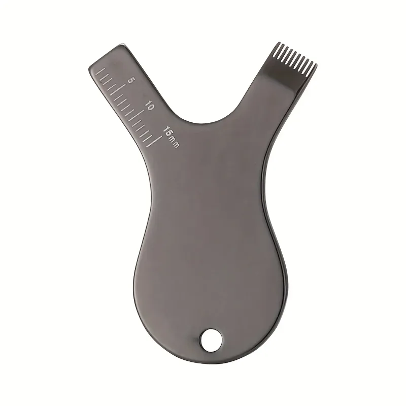 Reuseable Stainless Steel Eyelash Brush Clean Comb Y Shape Grafted Eyelashes Brushes Lifting Curler Eye Lash Extension Perm Tool — image 9