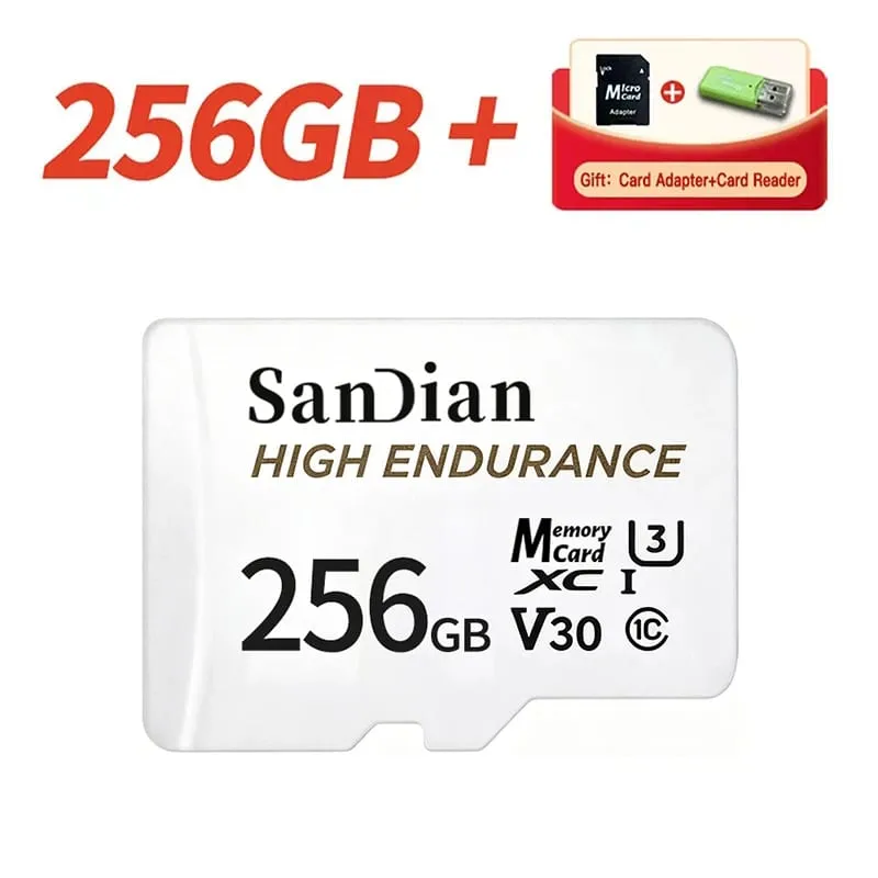 Scheda di memoria Micro TF SD originale Classe 10 128 GB 256 GB U3 V30 Scheda di memoria Flash ad alta velocità A2 4K Video per Samrtphone PC Camera — image 8