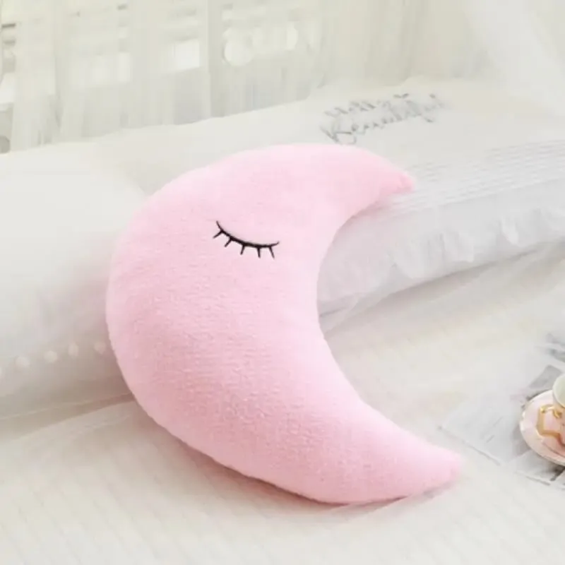 Hot Stuffed Cloud Moon Star Raindrop Plush Pillow Soft Cushion Toys For Children Baby Kids Girl Christmas Gift Room Car Decor