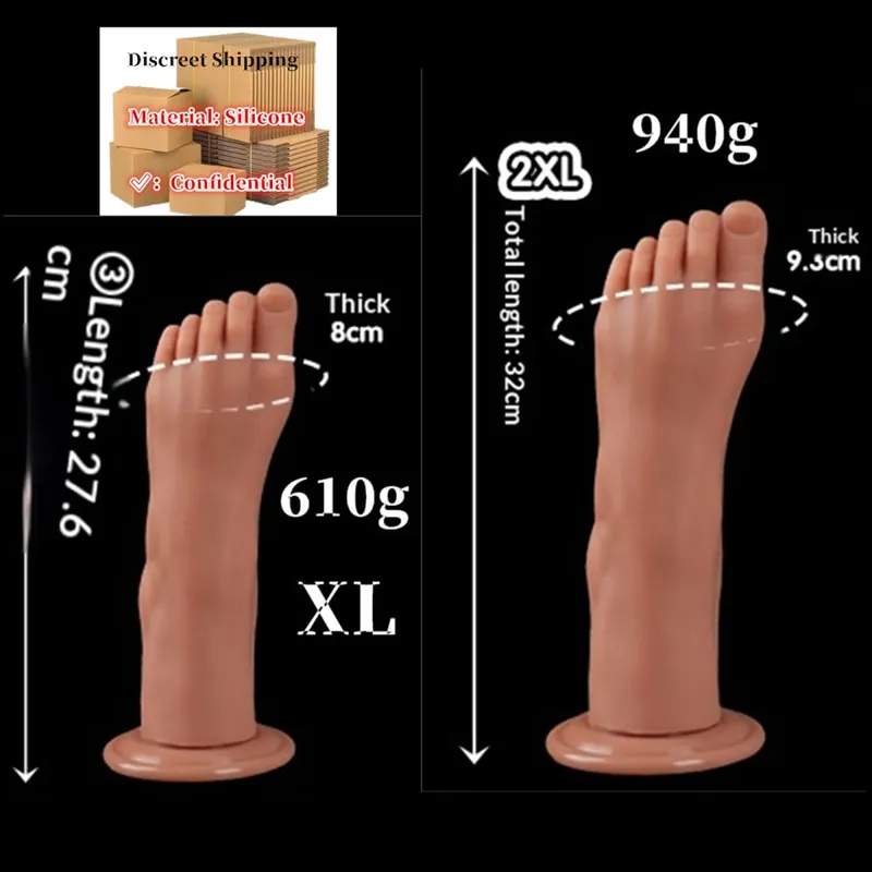 Styl nohou Anální kolík Velký silikonový zadek Hluboká masturbátor Dildo Dildo Stimulátor Anální Dildo Sexuální hračka pro dospělé pro ženy 성인용품 — image 20