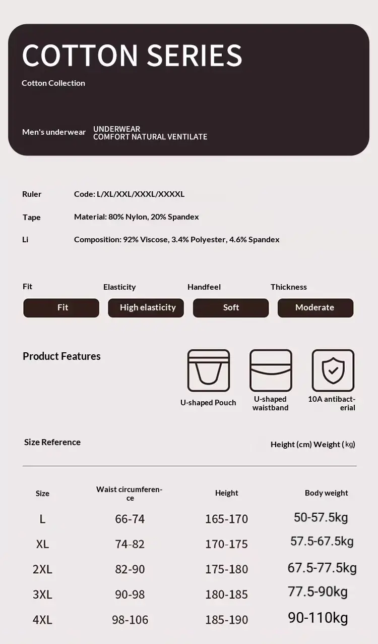 ฤดูร้อนใหม่ชุดชั้นในชาย,กางเกงบ็อกเซอร์ชาย,PLUSขนาดBreathableชุดชั้นใน,บางหลวมผู้ชายกางเกงขาสั้นสีทึบสบาย — image 2