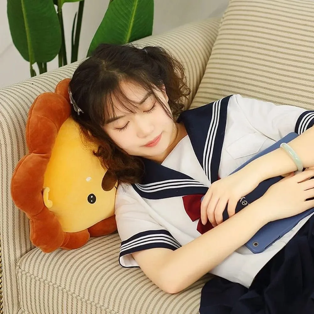 น่ารักโยนหมอนปูปลาวาฬห่านสิงโตหมอนสบายโซฟารถ Office Headboard Cushion ตุ๊กตากลับตุ๊กตาของเล่นของขวัญ — image 10