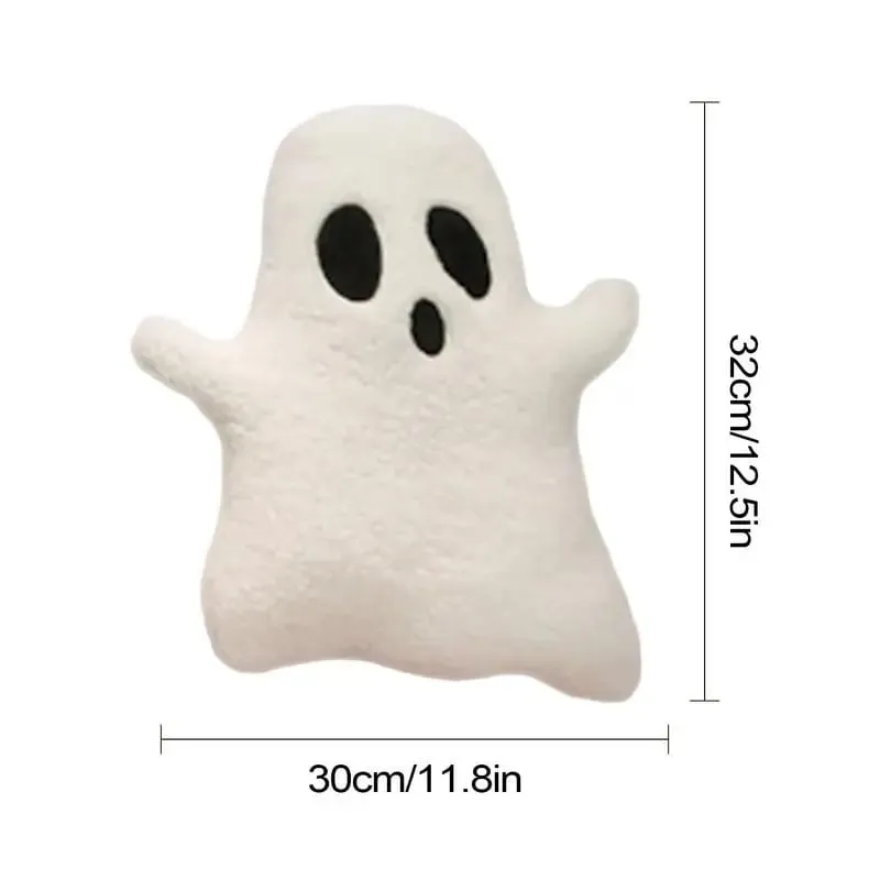Hantu Stuffed Animal Halloween Ghost Doll Toy Stuffed Plushie Kartun Lembut Stuffed Animals Hantu Lucu Dekorasi Rumah Mainan Mewah — image 7