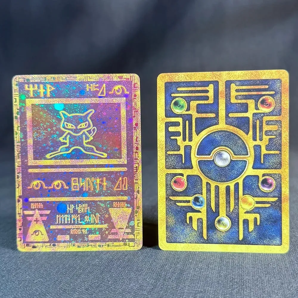 Proxy-Karte Mew-Sammelkarte Ancient Times, doppelseitig, Farbe, Mew Classic, limitierte Anime-PKM-Karten, Geschenkspielzeug — image 5