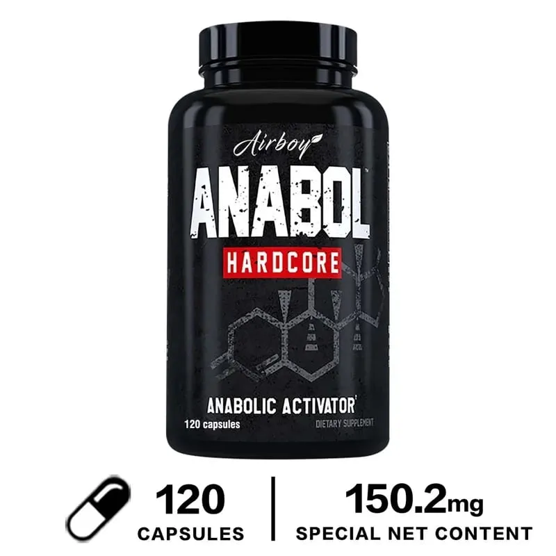 Anabol Hardcore – Machen Sie Ihre Muskeln größer, stärker, härter und dichter, fördern Sie das Muskelwachstum, steigern Sie Kraft und Ausdauer — image 9