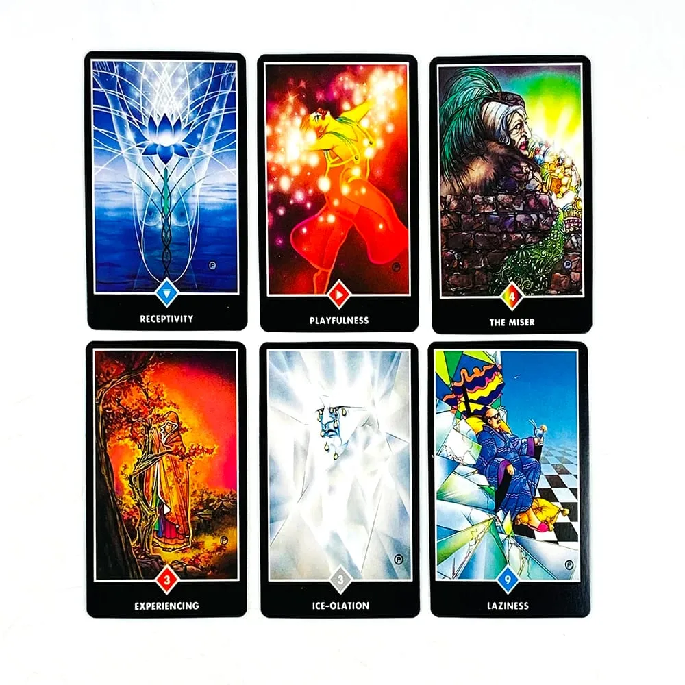 Tarot Kartları 79 Zarif Deste Oracle English Visions Kehanet Borad Oyun Oynama Noel ve Yeni Yıl Hediyesi İçin Mükemmel — image 4