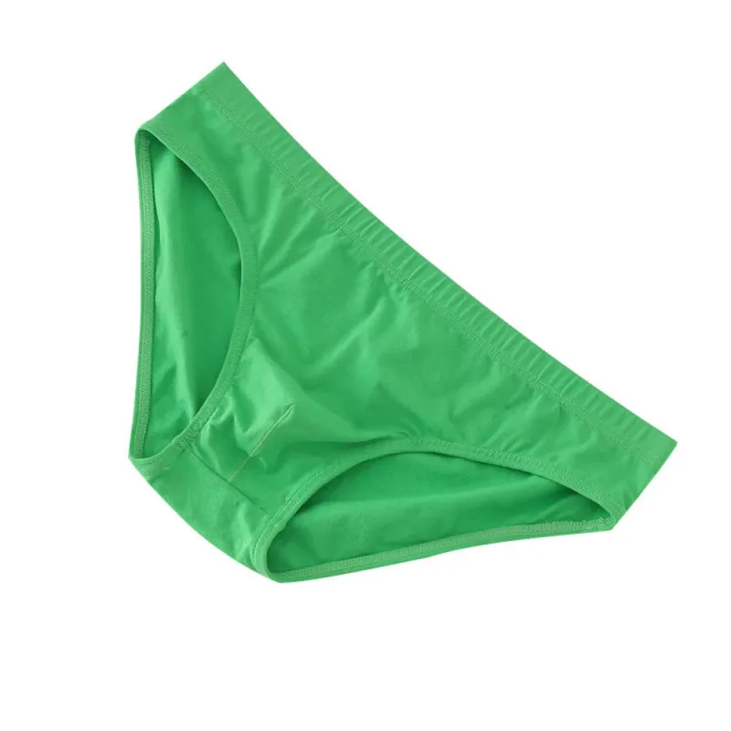 Slip da uomo Sexy Confortevole Traspirante U Convesso Intimo Mutande a vita bassa Bikini Slip Homme Nozioni di base classiche Quick-Dry — image 2