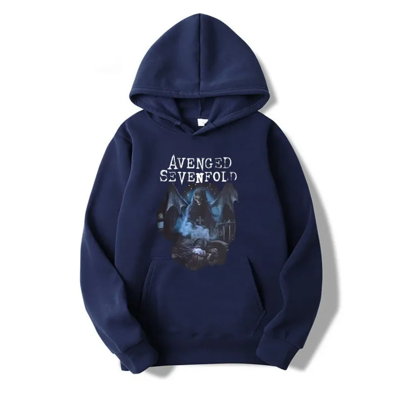 Avenged Sevenfold Recurring Nightmare Kapuzenpullover mit langen Ärmeln
