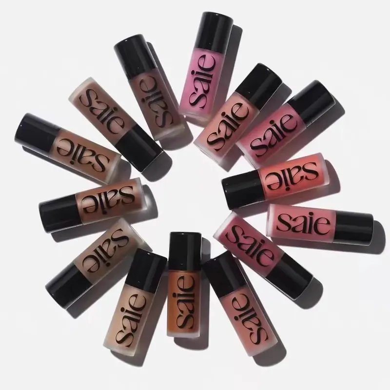 Saie Moisturizing Face Liquid Highlighter Bronzer Contouring Cream Serlahkan Shimmer Shine Illuminator Mudah Dipakai Solekan — image 2