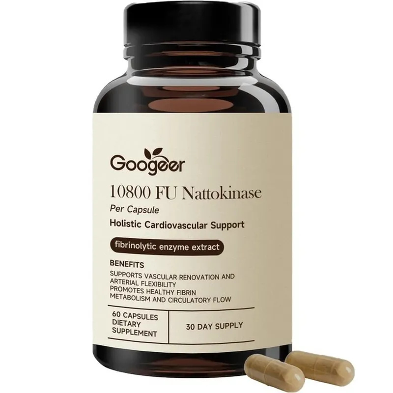 Googeer Advanced Enzyme CoQ10 Formula Capsule Clean Vegan Non OGM Integratore di supporto quotidiano per il benessere 60 capsule Facile da usare — image 9