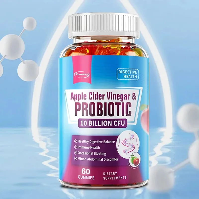 Probiotikus gumicukor - Almaecetet tartalmaz, amely segíti az emésztést, erősíti az immunitást és enyhíti a székrekedést és a puffadást — image 1