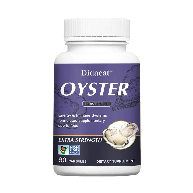 Estratto di ostrica - Supporta la motivazione delle prestazioni atletiche e l'immunità Integratore nutrizionale 120 capsule — image 8