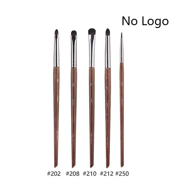 5 ชิ้น/เซ็ตไม้ธรรมชาติอายแชโดว์แปรงแต่งหน้า Eye Make Up แปรงคอนซีลเลอร์ Crease Smudge เครื่องสำอางค์ชุดเครื่องมือบาง liner — image 18