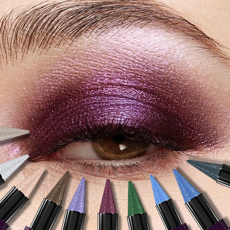 25 Color 1PC Pearl Eyeshadow Stick Waterproof Long Lasting Glitter & Matte Color Eye Shadow Makeup Face Highlight Cosmetics Gift — image 3
