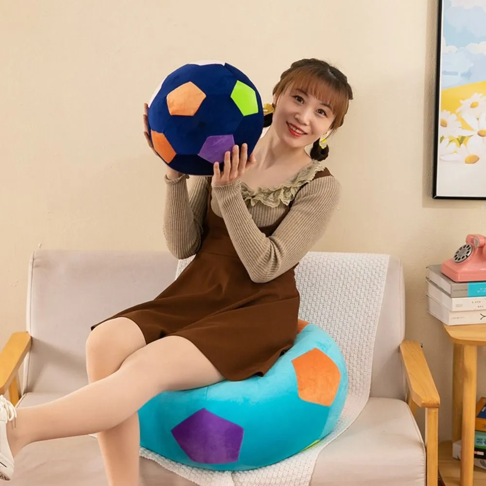 Creative จำลองบาสเกตบอลคุณภาพสูงตุ๊กตากีฬา Ball ตุ๊กตา 22 ซม.ฟุตบอลหมอนสาว Boy — image 6