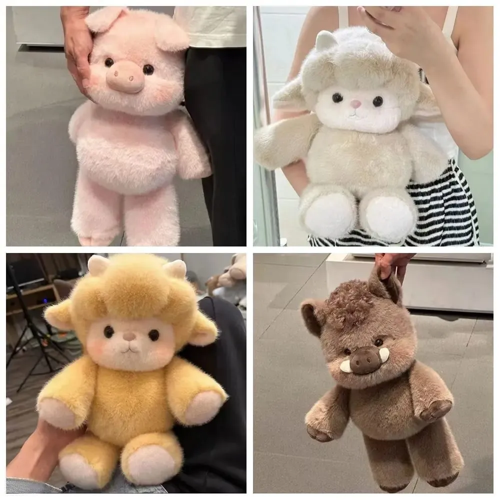 Creative Gift Soft Pig Stuffed Animal Plush Pillow Emotional Support 17.7inch Stuffed Animals Plush Cute Stuffed Toys — image 2