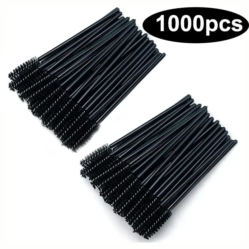 도매 50/1000/2000pcs 스풀리 브러쉬 애플리케이터 메이크업 도구 속눈썹 브러쉬 마스카라 완드 도매 눈썹 속눈썹 청소 — image 9