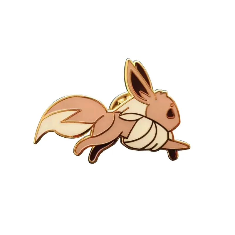Pokemon Eevee Pikachu Enamel Pin Lapel Pins สำหรับกระเป๋าเป้สะพายหลังการ์ตูนป้ายเข็มกลัดน่ารักสำหรับเสื้อผ้าของขวัญเครื่องประดับสำหรับเพื่อน — image 8