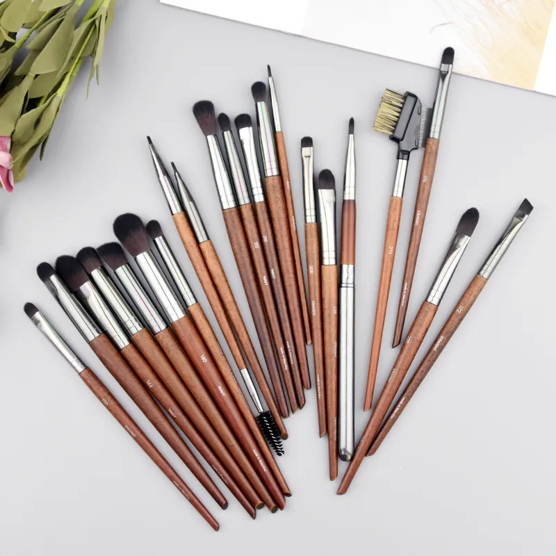 1pc MF Eyeshadow Makeup Brushes Concealer Make Up Brush Crease Highlight Smudge Synthetic hair Eye Shadow Soft cosmetic tools — image 2