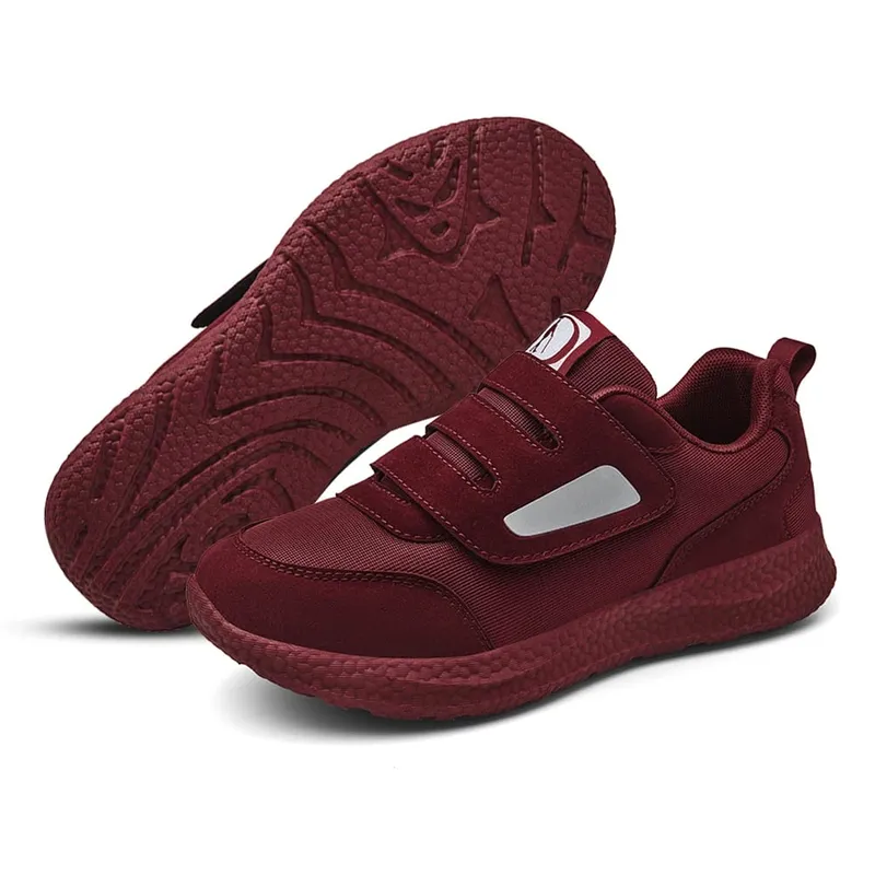 Scarpe per diabetici di design Scarpe da passeggio larghe con chiusura regolabile Slip-on Ortopediche Scarpe per anziani Scarpe da ginnastica per uomo Donna — image 8
