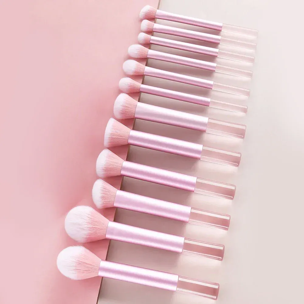 Makeup Brushes and Sponges Set Pink Makeup Puff Beauty Egg Headband Wristband Remover Kit Makeup Tool Gift 20-32pcs