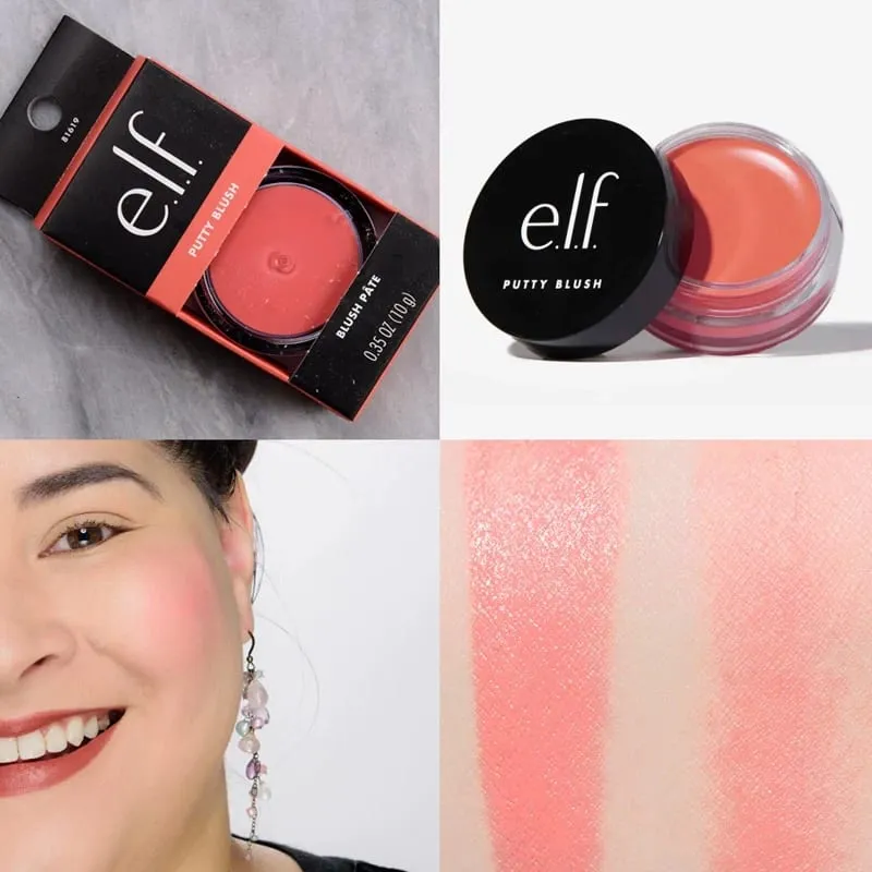 Bálsamo colorete líquido Elf con textura húmeda de Color, apariencia de maquillaje sin maquillaje, bálsamo labial Natural transparente, imprimación, esencia hidratante