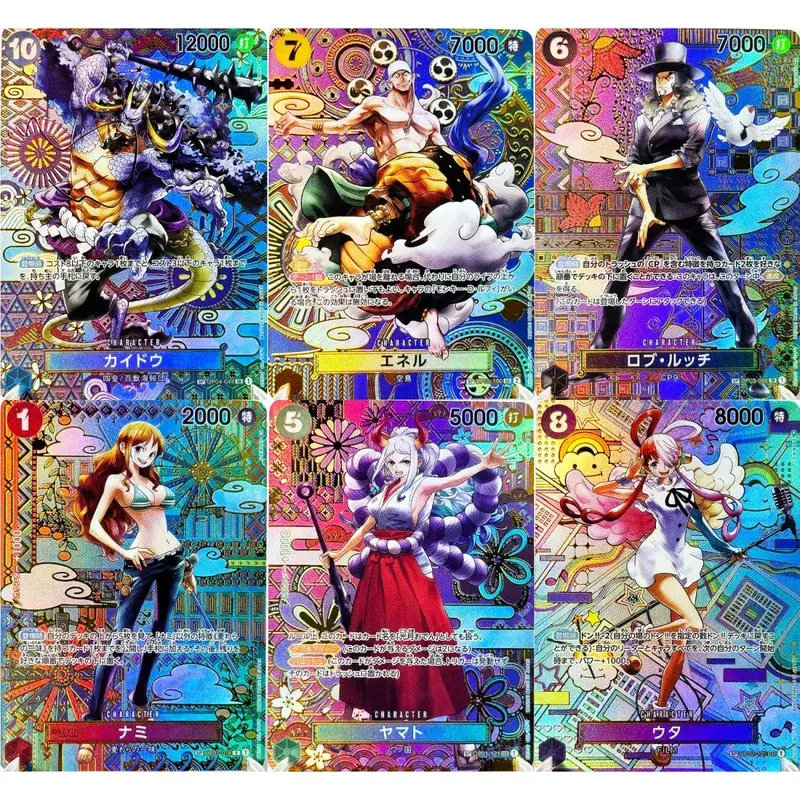 Pełny zestaw jednoczęściowa gra karciana SP rzadka karta kompletna kolekcja wysokiej jakości replika DIY Anime folia karta proxy [angielski/japoński]