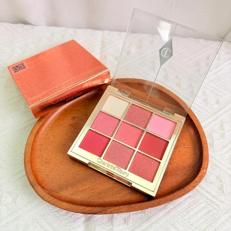 Charlotte Tilbury 4Pan Velvet&9Pan Silk Shimmer Eyeshadow&Cream Blush Dewy Long Lasting Buildable Blendable Natural Glow แต่งหน้า — image 18