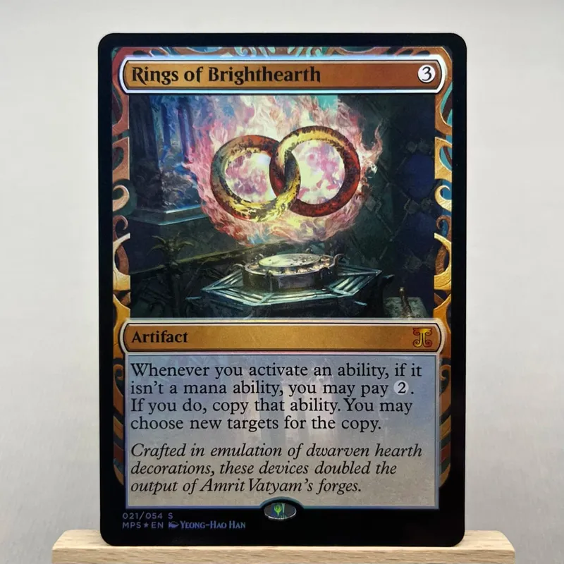 MPS FOIL2-01 Tarjetas TCG para Home Play Proxy Sol Ring Mana Crypt Mox Opal the Mana Vault Chrome Mox Sword of — image 40