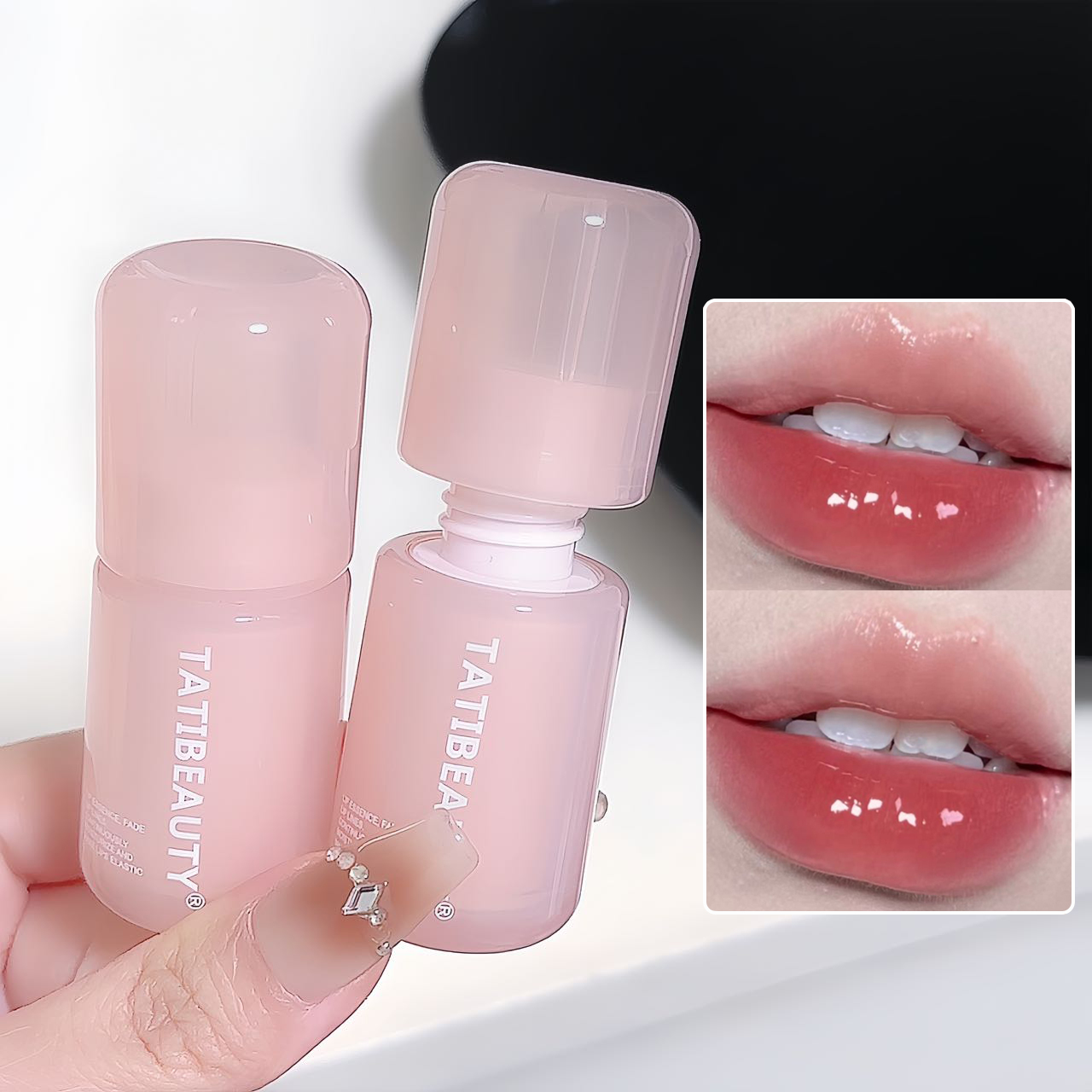 Spiegel Wasser Lip Gloss Kristall Gelee Lippenstift Feuchtigkeitsspendende Plumping Feuchtigkeitsspendende Farbige Lip Tint Lippen Pflege Make-Up Schönheit — image 6