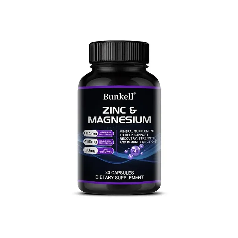 Zinc + Magnesium Supplement Strong Bones Teeth Heart Nerves Enhance Immunity Support Bone Density and Muscle Health — image 8