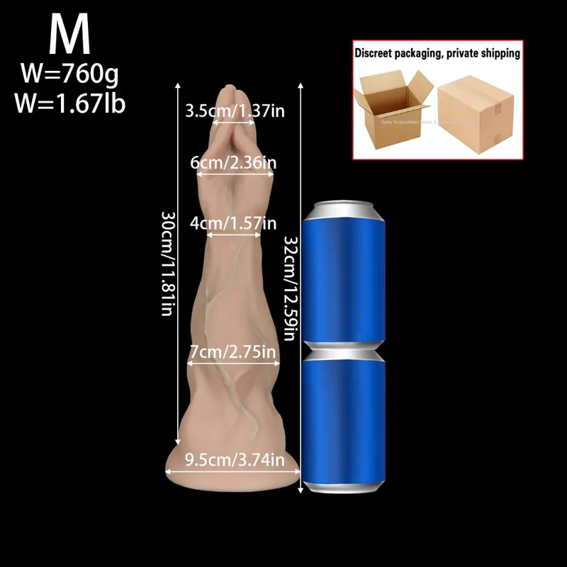 Enorme simulado palma anal plug fisting butt plug dilatação treinamento massagem de próstata anal vibradores brinquedos xxl para mulheres brinquedos sexuais masculinos — image 8