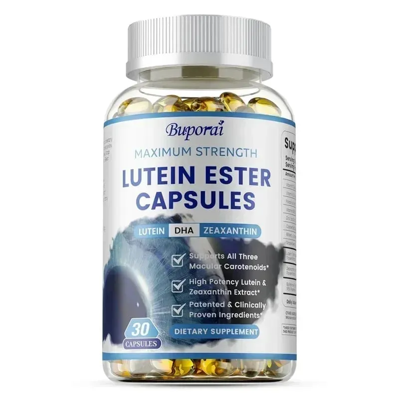 Kapsul Lutein Ester - Meringankan Penglihatan Kabur dan Mata Kering Mengurangi Kelelahan Mata untuk Penglihatan & Kesehatan Mata