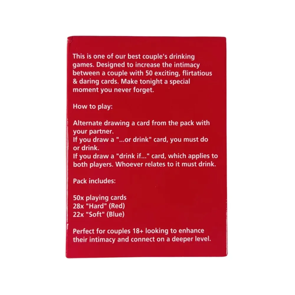 Gioco di carte Entusiasta Esausto Migliori giochi di bevute per coppie 50 mazzi di carte da gioco per carte ubriachi da festa — image 6