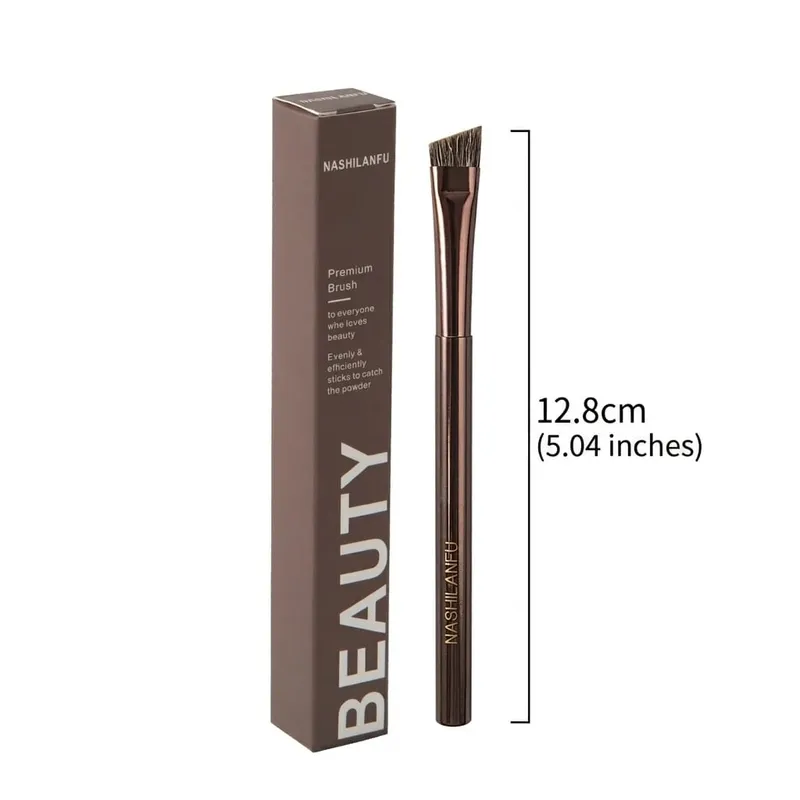 Serie de brochas de maquillaje, base en polvo, corrector, colorete, contorno, sombra de ojos, delineador de ojos, punteado, resaltador, cepillo para esculpir — image 20