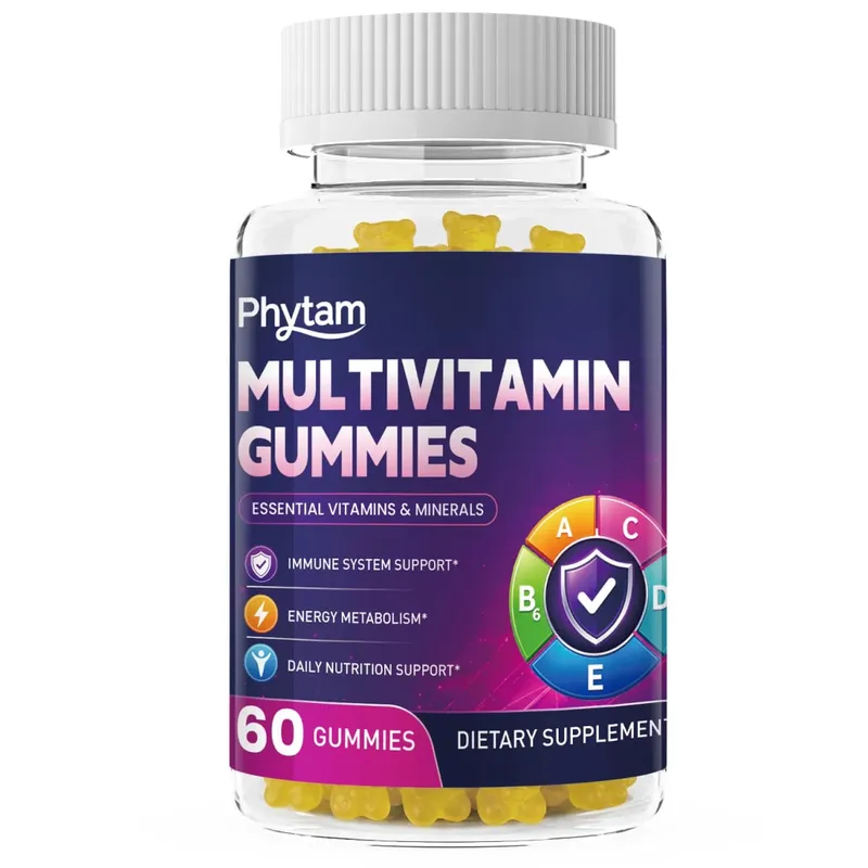 Multivitamin Dewasa Bear Gummies 14 dalam 1 Vitamin Mineral Kompleks Vitamin C Zink B D Metabolisme Tenaga Imun Sokongan Pemakanan Harian 60 Kiraan