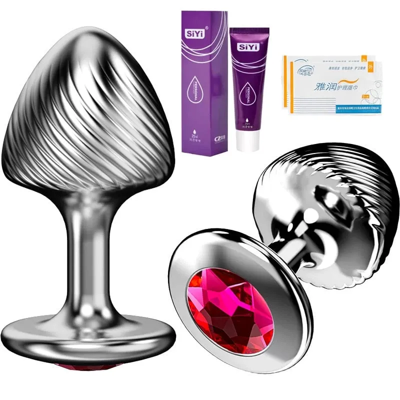 Gân Nấm Kim Loại Mông Cắm Sơ Khai Hậu Môn Cắm Tuyến Tiền Liệt Massage Dương Vật Giả Thủ Dâm Máy Kích Thích Đồ Chơi Tình Dục Người Lớn Cho Người Phụ Nữ — image 17