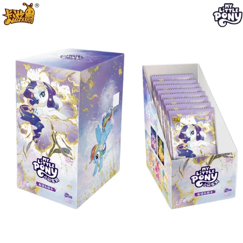การ์ด My Little Pony ของแท้มิตรภาพตลอดกาล Glorious Moon Pack อัญมณีสีประกายการ์ดสะสมอะนิเมะ — image 13