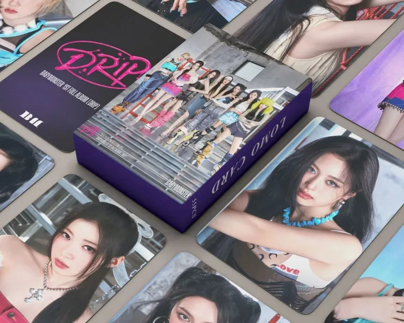 55PCS Kpop Hot Girls Groupใหม่Album "CHOOM" คุณภาพสูงPhotocards RUKA AHYEON RORA PHARITA RAMI ASA CHIQUITA HD Lomoการ์ด — image 5