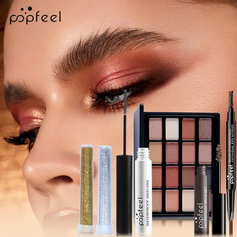 Long-Lasting Makeup Essentials Versatile Paste Complete Face Makeup Gift Bag Glamorous Makeup Collection Para sa Mga Nagsisimula sa Makeup — image 3
