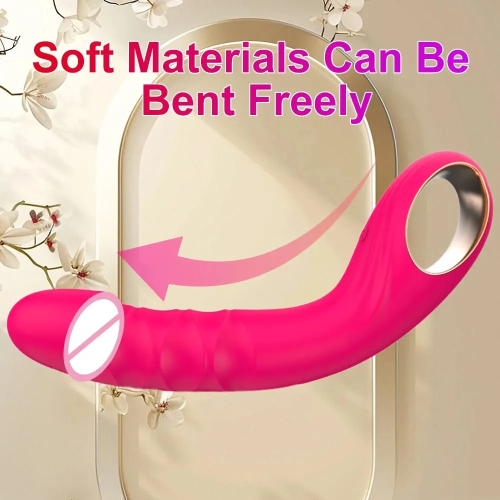 Simulieren Sie einen Dildo-Vibrator mit 10 leistungsstarken Vibrationsmodi des Klitoris-G-Punkt-Analstimulators für Sexspielzeug für erwachsene weibliche Paare — image 6